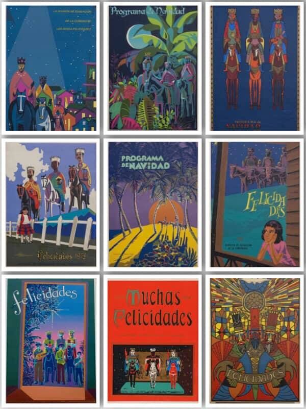 Carteles navidad Divedco